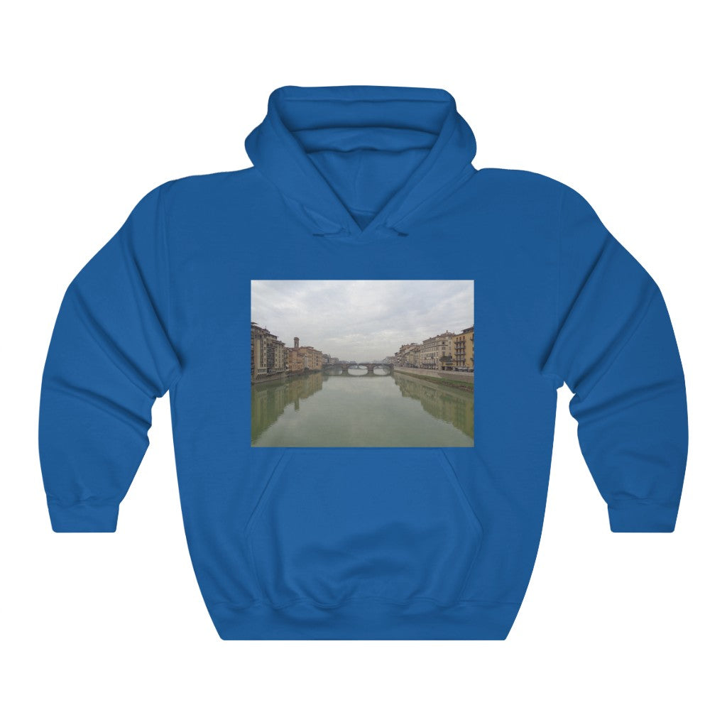 Arno River Hooded Sweatshirt
