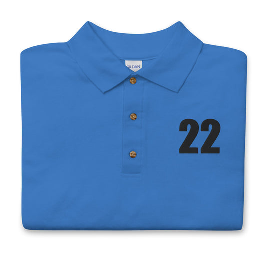 '22 Embroidered Polo Shirt